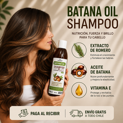 Shampoo Batana Crecimiento Cabello