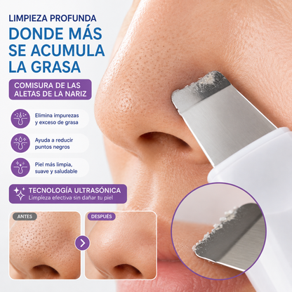 Limpiador facial ultrasónico