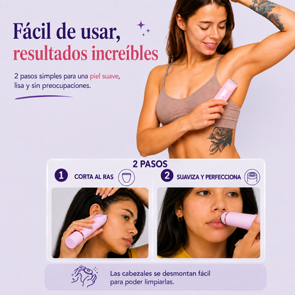 Rasuradora Femenina 2 en 1