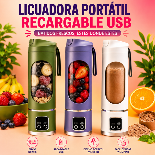Vaso Licuadora Portátil