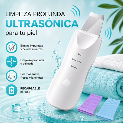 Limpiador facial ultrasónico