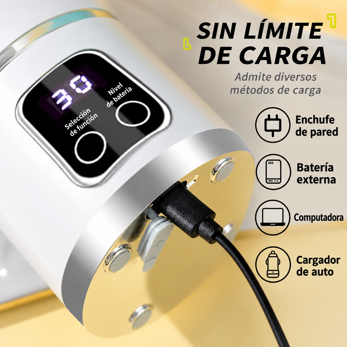 Vaso Licuadora Portátil