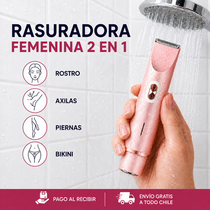 Rasuradora Femenina 2 en 1