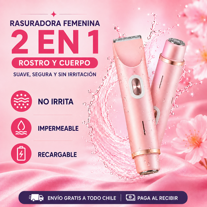 Rasuradora Femenina 2 en 1